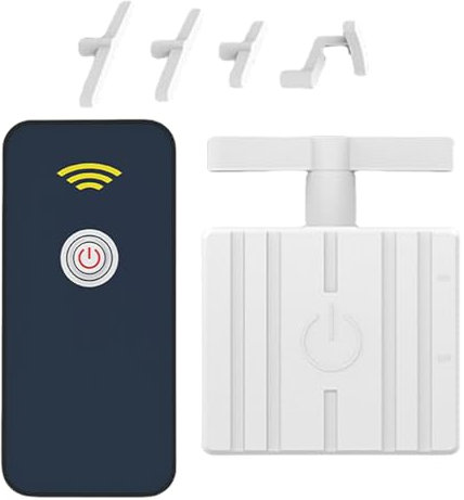 Veeteah Smart Button Pusher, artefacto para apagar la luz, pulsador de botón de luz con mando a distancia | Smart Button Pusher Interruptor de luz automático para balancín de luz