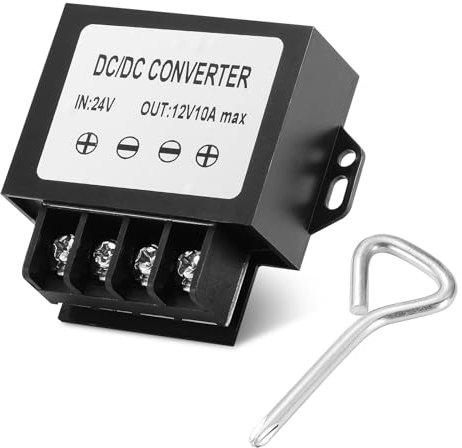 MZHOU DC Spannungswandler 24V auf 12V 10A, 120W Abwärtswandler 15V-35V auf 12V Spannungsversorgung Abwärtsmodul Konverter