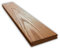 Thermoesche Terrassendielen, glatt, Nut-Profil, 20 x 130 mm, 2,6-3,0 m lang, Sortierung A (7, 270 cm)