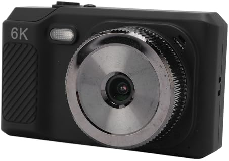 SENECESLI Digitalkamera, HD 1080P Kinderkamera, 48 MP Point and Shoot Digitalkameras mit 16 fachem Digitalzoom, Autofokus, Anti Shake, Tragbare Vlogging Kamera, Kompakte Kleine Kamera für