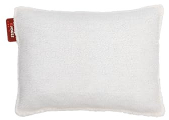 STOOV Ploov² - Wärmekissen - Drahtlos - Infrarot-Wärmetechnik - Standard Batterie mit 2 bis 4 Stunden drahtlose Wärme - 45x60 cm - Wollig Off-White