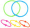 HOMOBABE 5 Pièces Bracelets Silicone Colorés Lot de Élastiques avec Motif Croix pour Fans de Football Basketball et Volleyball Accessoires de Mode Confortables pour les Événements