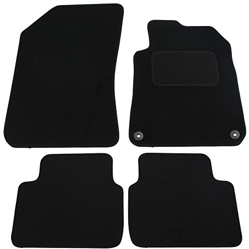 JVL 3515 Peugeot 308SW Mk2 2014+ Fully Tailored 4 Piece Car Mat Set with 2 Clips, Black