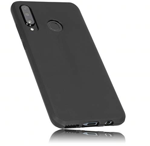 mumbi Hülle kompatibel mit Huawei P30 lite Handy Case Handyhülle, schwarz