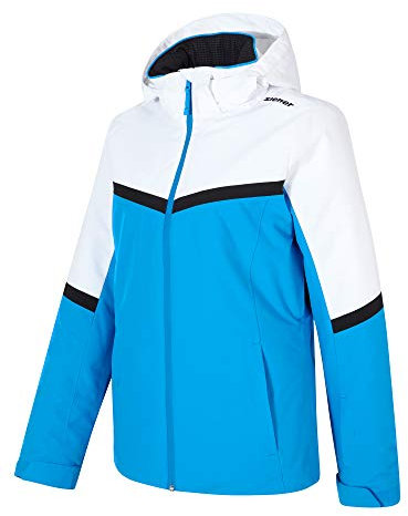 Ziener Damen PALIN lady (jacket ski) Ski-jacke / Snowboard-jacke / Atmungsaktiv, Wasserdicht, french blue, 34