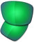 Saucer Premium Verres de rechange pour lunettes de soleil Oakley Jupiter Carbon OO9220, (High Defense - Jade Green Polarized), Taille unique