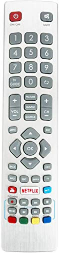 ALLIMITY SHW/RMC/0115 Control Remoto reemplazado por Sharp Aquos UHD 4K Freeview TV LC-40UI7352E LC-43CFG6002E LC-49CFG6001K LC-50UI7422E LC-40UI7552K LC-43CFG6001K LC-43FG5242E LC-49CFG6001E