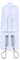 GOTOTOP 10PCS G9 Halogenlampen 40W 220V JCD Halogenlampe für Kronleuchter Schrankleuchten Landschaftsleuchten 2900K Warmweiß