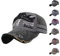iMeshbean Baseball Cap Herren Damen, Basecap Retro Verstellbar Mütze Snapback Cap Unisex Schirmmütze Baumwolle Modische Kappe Hut für Sport Reise Outdoor Freizeit (Schwarz)