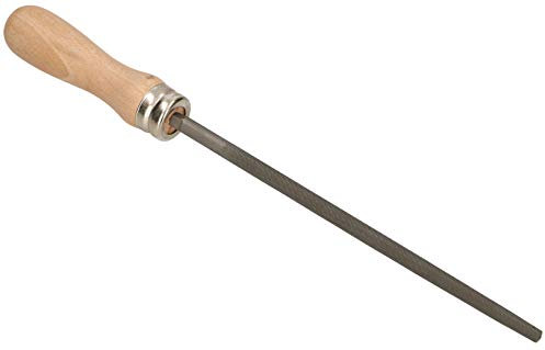 KOTARBAU® Lima rotonda per officina, lunghezza 150 mm, taglio 3 (fine) Lima circolare in metallo per lavorazione del metallo grossolana