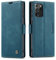 Ququcheng123 Lederhülle kompatibel mit Samsung Galaxy Note 20 Ultra Hülle,Flip Case Schutzhülle Klapphülle Handyhülle Standfunktion-Blau