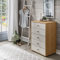 WIEMANN Kiruna Kommode, Eiche, Braun, beige, Creme, grau, Champagner, 60x86x43 cm
