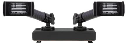 Bulletpoint Handyhalterung für Armaturenbrett, 3500 und TRX) mit 20 mm Kugelhalterung, kompatibel mit iPhone und Android-Smartphones (Dual Ball mit 2 Handyhalterungen)