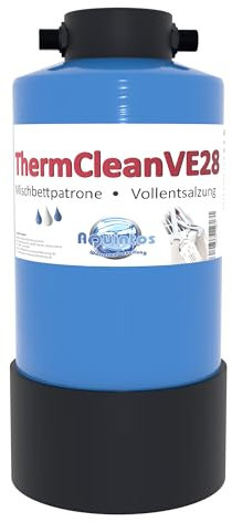 Heizungsbefüllung Fassenreinigung Solarreinigung Entsalzung von Heizungswasser nach VDI 2035 Mehrwegkartusche - Aquintos ThermCleanVE28 Heizung befüllen