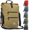 barcoco Fahrradtasche Gepäckträger - 21L - Multifunktionale Fahrradtaschen für Gepäckträger - Fahrradtasche wasserdicht - Gepäckträgertasche mit Rucksack