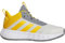 Adidas Herren Ownthegame Shoes, Orbit Grey/Crew Yellow/Grey Three, 44 EU
