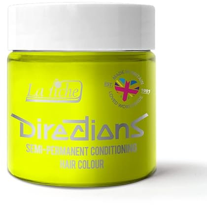 La Riche Directions Semi-Permanent Hair Color Bote de 100 ml (Fluorescent Yellow)