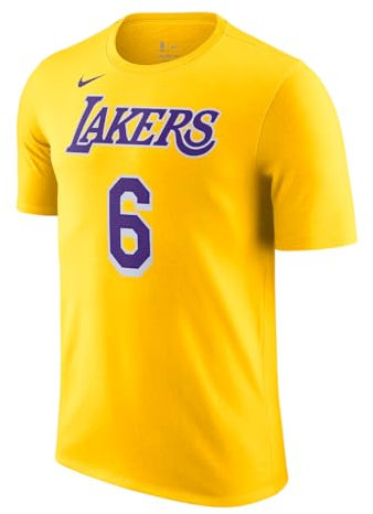 Jordan Unisex NBA T-Shirt, gelb, XXL