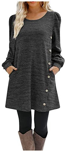 Kleid für Brautmutter Hanfu Kleid Damen Chinesisches Kleid Mottenfalle Kleidermotten Wickelkleider Damen Hochzeit Badekleid Party Kleid Business Kleid Damen Schwarzes Kleid Grau 2XL