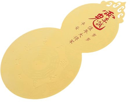 Kupferamulett Gold, Traditionelles Tägliches Amulett für Reise und Alltag
