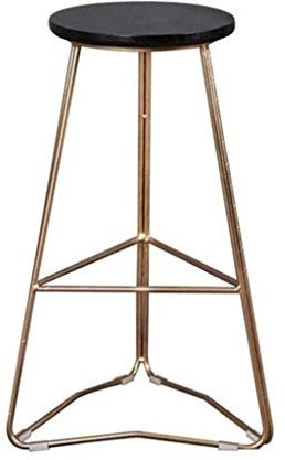 Chair,Nordic Light Bar Chair Simple Net Red Bar Stool Front Desk Cafe High Stool/Black/30 * 41 * 75Cm