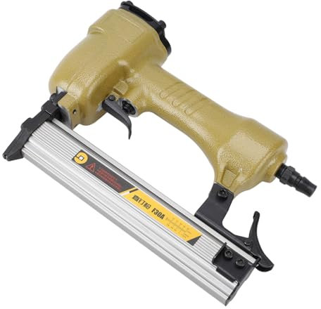 Chiodatrice Pneumatica, Pistola Pneumatica per Punti Metallici Efficiente e Risparmio di Manodopera, Levachiodi per Chiodatrice Ad Aria per la Lavorazione del Legno, Pavimenti,