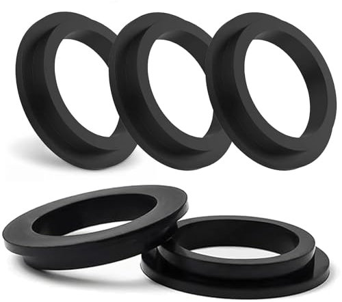 NIYATA 5 PCS Pool O-Ringe Ersatzteil für Intex, Pool Dichtung, Pool Gummi Dichtung Unterlegscheiben, Sandfilteranlage Dichtung 11412 Unterlegscheiben für 26323CA, 26323EH, 26331CA, 26337EH(Schwarz)
