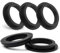 NIYATA 5 PCS Pool O-Ringe Ersatzteil für Intex, Pool Dichtung, Pool Gummi Dichtung Unterlegscheiben, Sandfilteranlage Dichtung 11412 Unterlegscheiben für 26323CA, 26323EH, 26331CA, 26337EH(Schwarz)