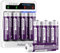 Rechargeable AA Lithium Batteries, 3500mWh Large Capacity 8 Pack, 1500+ Cycles with Voice Smart Charger for Digital Cameras, Toys, Remote Controls, Game Consoles