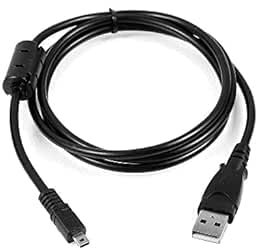 ZHHSUNY MINI 8PIN USB Cable for Cybershot DSC-W830 Digital Camera Data Cable