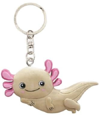 Cornelißen Schlüsselanhänger Axolotl, aus Holz und Metall