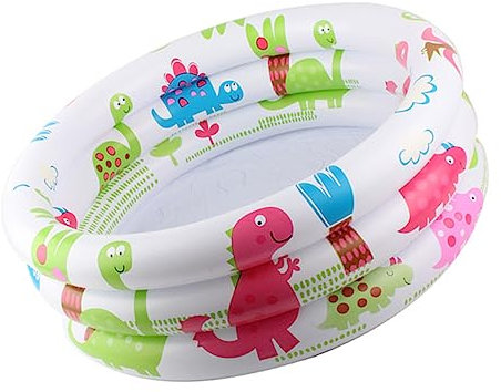 JOINPAYA Piscine Gonflable Dinosaure Matelas Aquatique Amusant pour Pataugeoire pour Jeux Été Résistant Et Parfait pour Garçons Et Filles