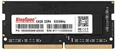 KingSpec RAM DDR4 da 8 GB, 3200 MHz, 1,2 V, 260 pin, RAM PC4-25600 SODIMM (3200 MHz, 8 GB)