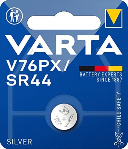Varta 38502 SR44 (V76 PX) - batteria a bottone ossido d'argento-zinco 1 55 V