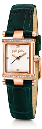 Folli Follie Miyota Woman Slog-Square Logic 20mm Movement Watch