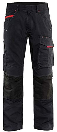 Blakläder 149513309956D116 Service Bundhose Größe in schwarz/rot, D116