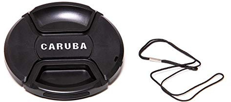 Caruba Clip Cap Lensdop 52 mm Objektivdeckel Schwarz Digitalkamera 5,2 cm – Objektivkappen (Schwarz, Digitalkamera, Universal, 5,2 cm)