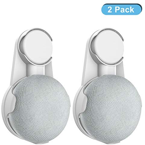 Cozycase wall mount for Nest Mini, Home Mini White 2- Pack