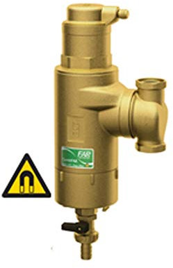 2231 34 COMBIFAR Schmutzabscheider Entlüfter für 3/4F-F-Heizsysteme und FAR-Magnete
