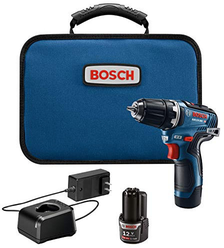 Bosch GSR12V-300B22 12V Max EC Brushless 3/8 In. Drill/Driver Kit