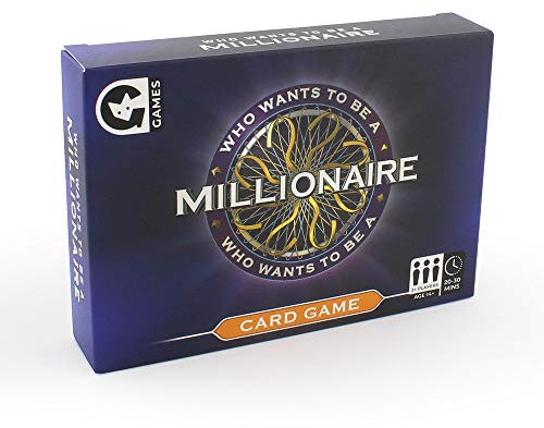 Ginger Fox Official Who Wants To Be A Millionaire Classic TV Quiz Card Game - Climb The Iconic Ladder With 4 Lifelines