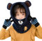 ITODA Kapuzenschal Kinder Schalmütze Kindermütze Winddichte Balaclava Winterschal mit Kapuze Schalhut Mädchen Jungen Gesichtswärmer Wintermütze Nackenwärmer Kinderhut Sturmhaube für Fahrrad Skilaufen