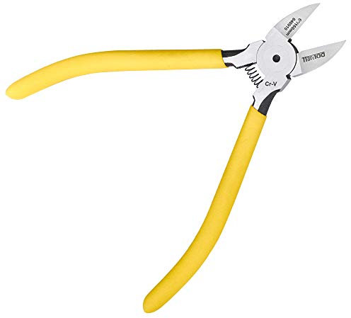 DOWELL Micro Wire Cutter Diagonal Flush Cutters 6 Pollice Tagliere Laterali di Precisione Pinze di Taglio Filo Snips Heavy Duty