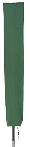 PATIO PLUS Housse de Parasol, Housse de Protection pour Parasol de Jardin, Anti-UV, Anti-Vent, Étanche, Tissu Oxford 600D Parasol Couverture de Parasol - 153 x 30 x 30 cm (Vert)
