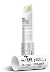 Rilastil Xerolact Stick Labios - Bálsamo Labial Reparador e Hidratante para Labios Secos y Agrietados, con Aceite de Argán, Manteca de Karité y Vitamina E