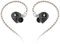 Hidizs MS2 Hybrid Dual Drivers HiFi Earphones, 3.5mm In-Ear Monitors Headphones, Hi-Res Audio IEMs with Detachable Cable 0.78mm 2pin for Android Smartphones iPhone Audio Players Computer (Black)