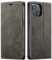 LOLFZ Wallet Case for iPhone 13, Magnetic Flip Leather Case with RFID Block Card Slots Kickstand Shockproof Protective Cover Compatible with iPhone 13 6.1 Inch - Coffee Brown