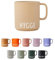 Design Letters Kaffeebecher Porzellan Beige HYGGE | Dekorativ Kaffeetasse | Personalisierte Geschenke, Hochzeitsgeschenk | Schöne Tassen | Tasse mit spruch | Tasse Lieblingsmensch 250 Ml