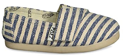 Paez Jungen Unisex Kinder Surfy Lurex Espadrilles, Silber, 25 EU