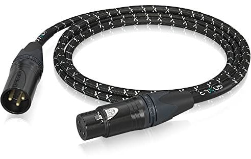 TC Helicon GoXLR MIC CABLE Good-QualityOxygen-Free 30 m (10 ft) Microphone Cable with XLR Connectors | Ideal for GoXLR Series Interfaces, Microphones and more